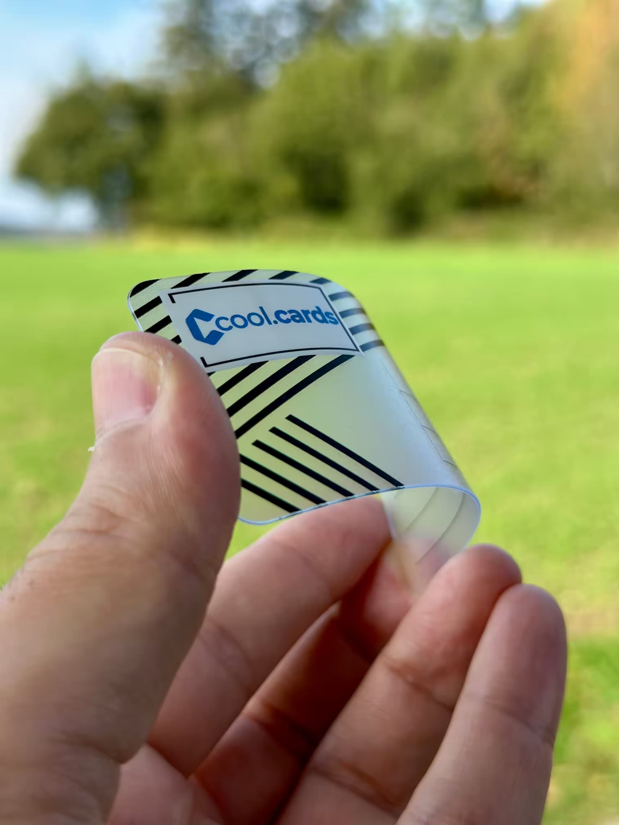 Transparent business card final square image