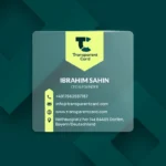 Square business cards